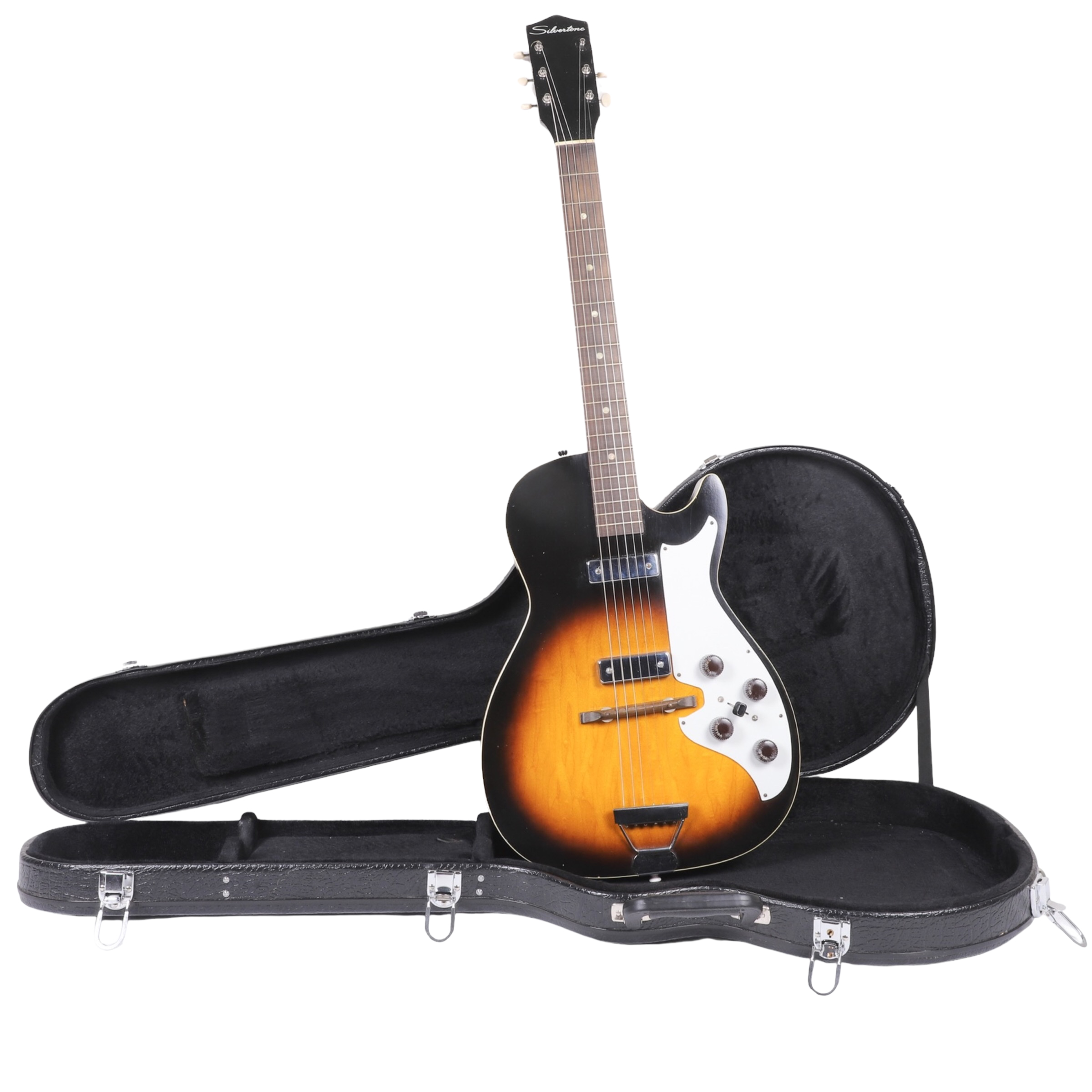 Vintage Silvertone Electric Guitar,