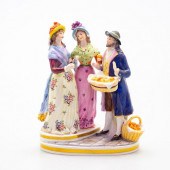 VINTAGE SITZENDORF PORCELAIN F
