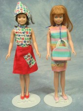 Vintage Skipper and Skooter do