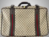 VINTAGE SMALL GUCCI GG COATED