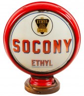 VINTAGE SOCONY GASOLINE GLOBE