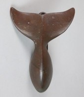 VINTAGE SOLID BRONZE SPERM WHA