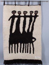 VINTAGE SOUTH AFRICAN WOVEN TE