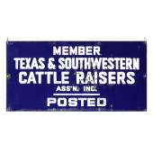 VINTAGE SOUTHWESTERN CATTLE RA
