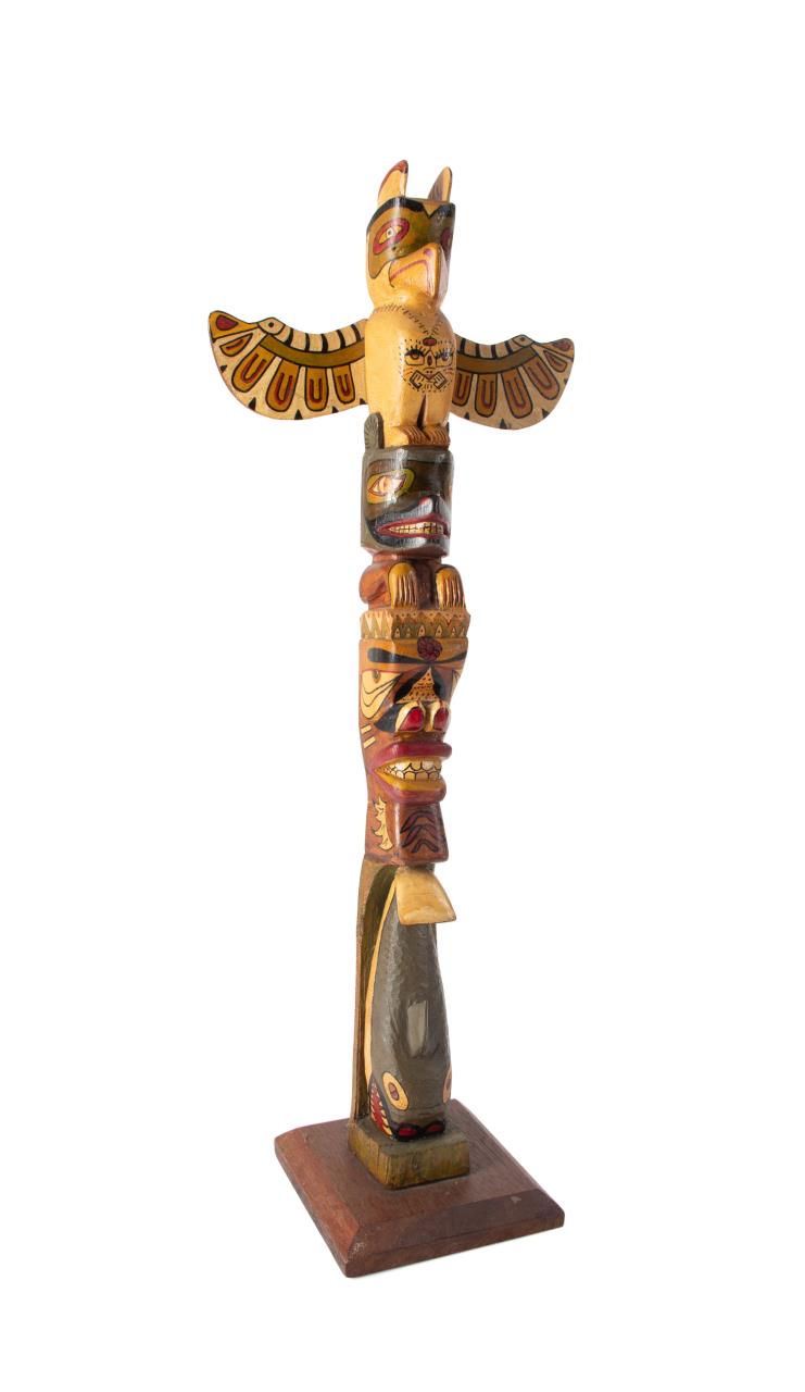 VINTAGE SOUVENIR NW COAST TOTEM