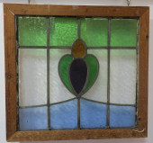 VINTAGE STAINED GLASS HOUSE WI