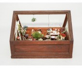 Vintage stained wood solarium