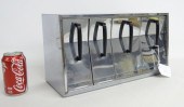 Vintage stainless steel canist