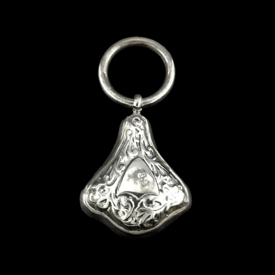 VINTAGE STERLING BABY RATTLE /