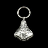 VINTAGE STERLING BABY RATTLE /