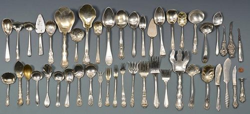 VINTAGE STERLING SERVING PIECES,
