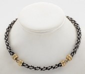 VINTAGE STERLING SILVER & 18K