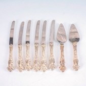 VINTAGE STERLING SILVER 8 PIEC