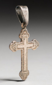 VINTAGE STERLING SILVER CROSS