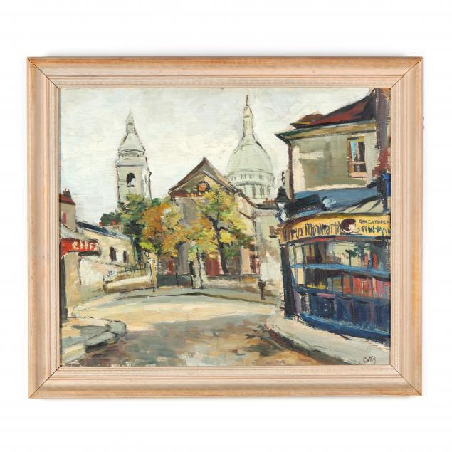 VINTAGE STREET SCENE IN