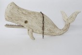VINTAGE STYLE CARVED AND PAINT