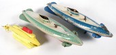 VINTAGE SUBMARINE WIND-UP TOYS