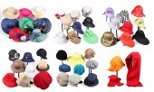 Vintage sunhats including many