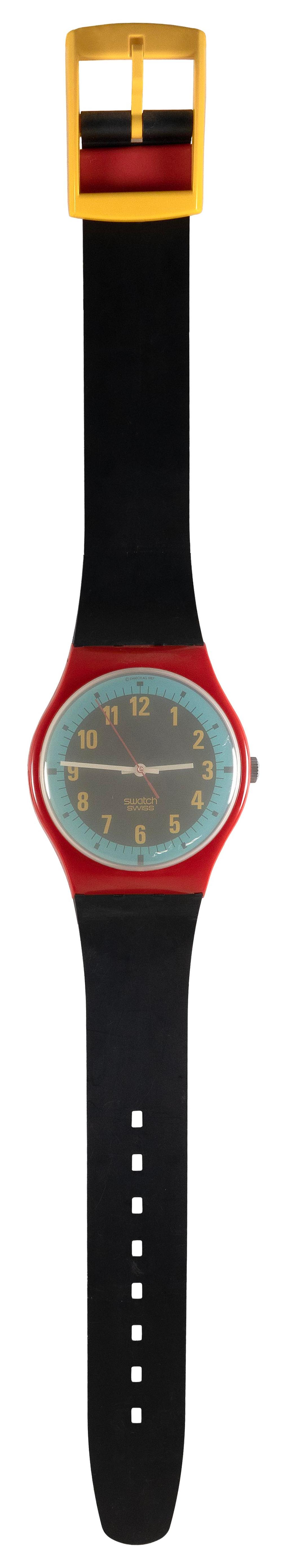 VINTAGE SWATCH "BLUE RACER" MAXI