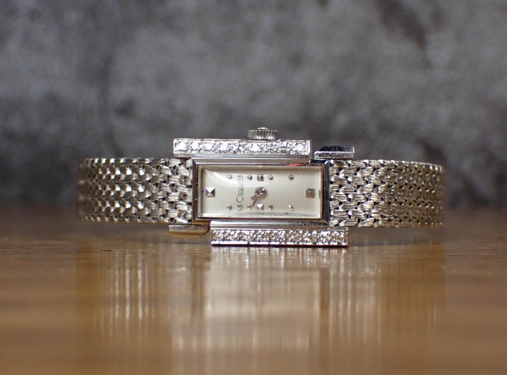 VINTAGE SWISS LECOULTRE DIAMOND