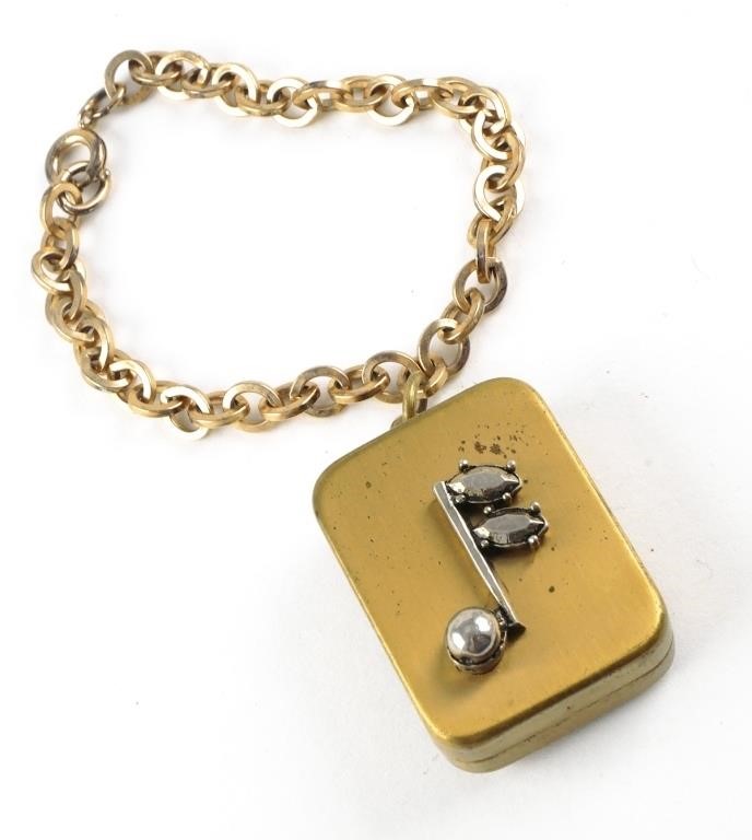 VINTAGE SWISS MUSIC BOX BRACELETMid