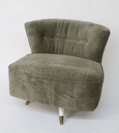 VINTAGE SWIVEL TUB CHAIR IN AV
