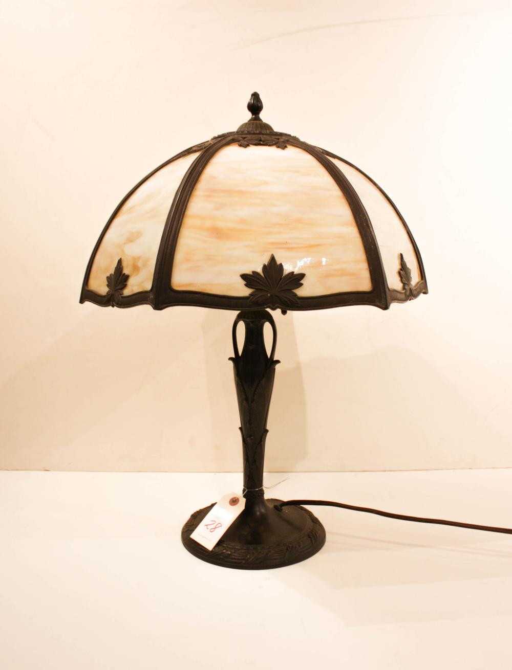 VINTAGE TABLE LAMP, AMERICAN, C.
