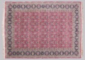 VINTAGE TABRIZ HAND KNOTTED WO