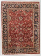 VINTAGE TABRIZ STYLE RUG, INDI