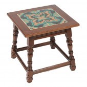 VINTAGE TALAVERA TILE INLAID M