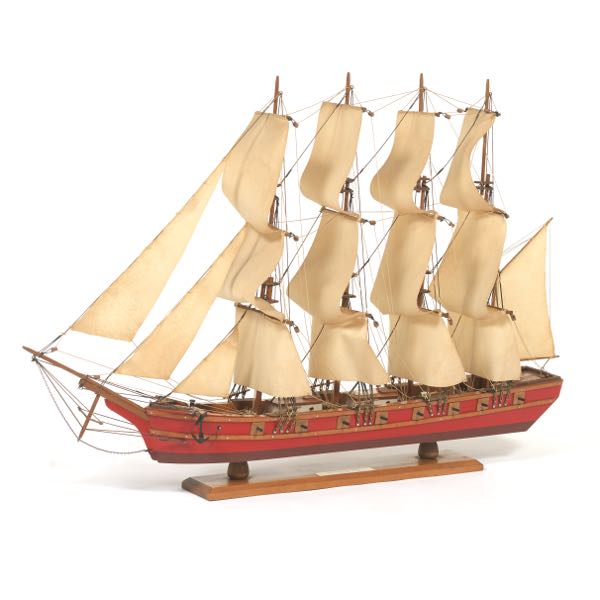 VINTAGE TALL SHIP REPLICA 25 ¾" x