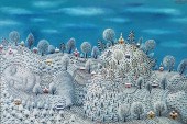 VINTAGE TAMAS GALAMBOS OIL ON