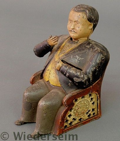 Vintage Tammany mechanical bank