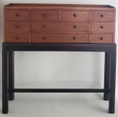VINTAGE TEN DRAWER APOTHECARY