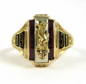 VINTAGE TEN KARAT YELLOW GOLD