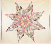 VINTAGE TEXAS STAR PATCHWORK Q