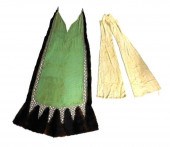 VINTAGE TEXTILES: MINK CAPE AN