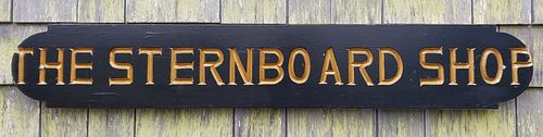 VINTAGE "THE STERNBOARD SHOP",