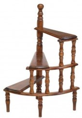 VINTAGE THREE-TIER LIBRARY SPI