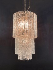 VINTAGE TIERED MURANO ART GLAS