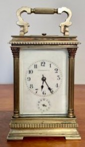 Vintage Tiffany & Co. brass ca
