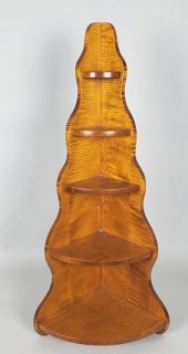 VINTAGE TIGER MAPLE 5-TIER COR