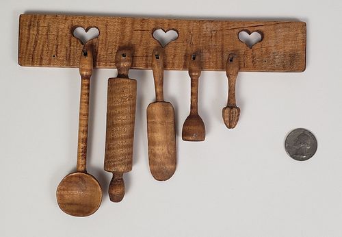 VINTAGE TIGER MAPLE MINIATURE