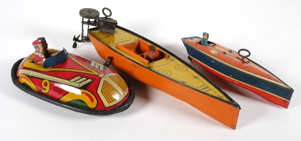 VINTAGE TIN LITHO WIND-UP TOYSLot
