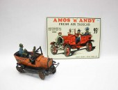 VINTAGE TIN WIND UP CAR BY LOU