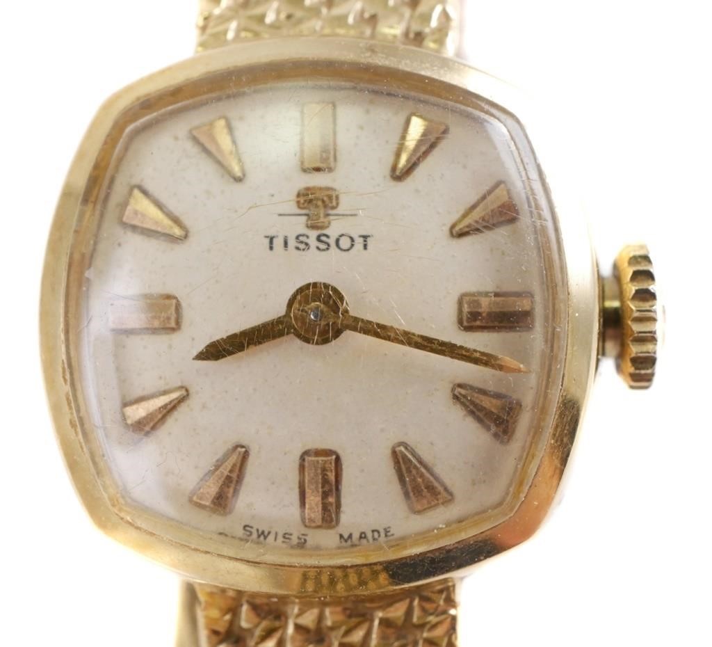 VINTAGE TISSOT 14K GOLD LADIES