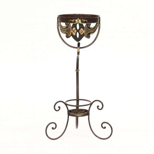 VINTAGE TOLE FERNERY Early 20th