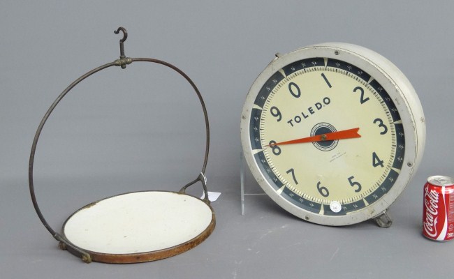 Vintage Toledo stove scale.