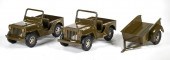 VINTAGE TONKA ARMY JEEPS WITH