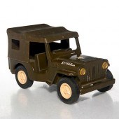 VINTAGE TONKA JEEP ARMY TRUCKM